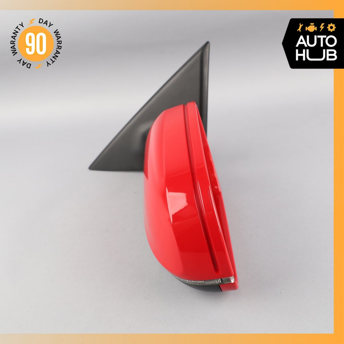 10-12 Audi B8 A5 S5 Left Driver Side Rear View Door Mirror Red OEM - photo 13