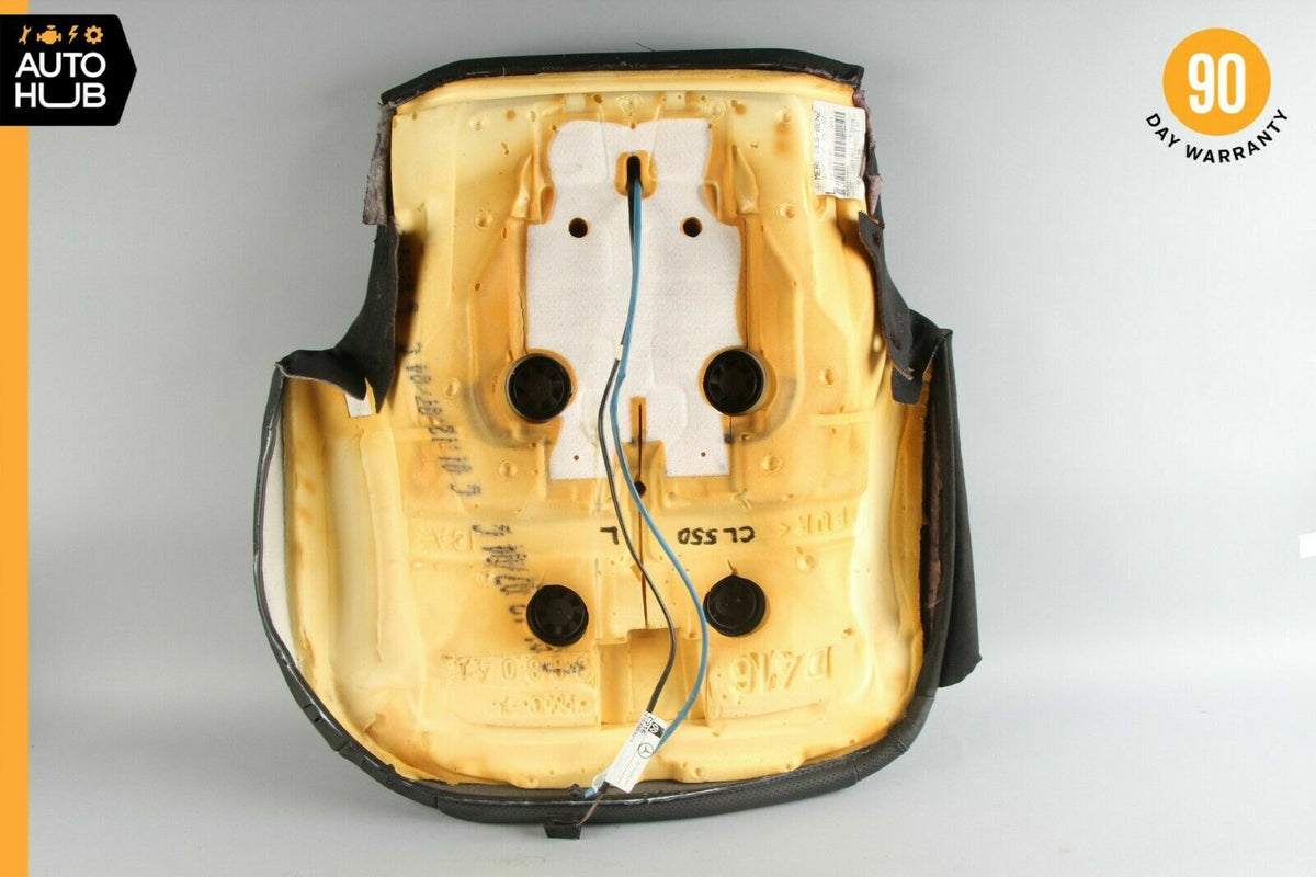 07-14 Mercedes W216 CL550 Front Left Side Bottom Lower Seat Cushion Black OEM - photo 7