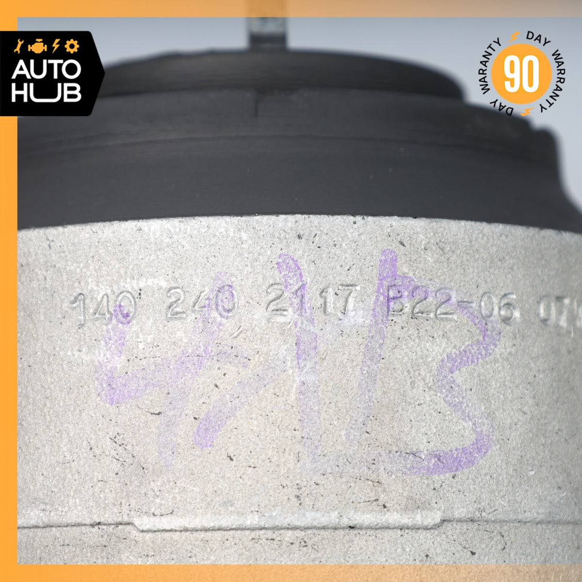 Mercedes W140 400SEL S500 Engine Motor Left or Right Support Mount OEM - photo 7