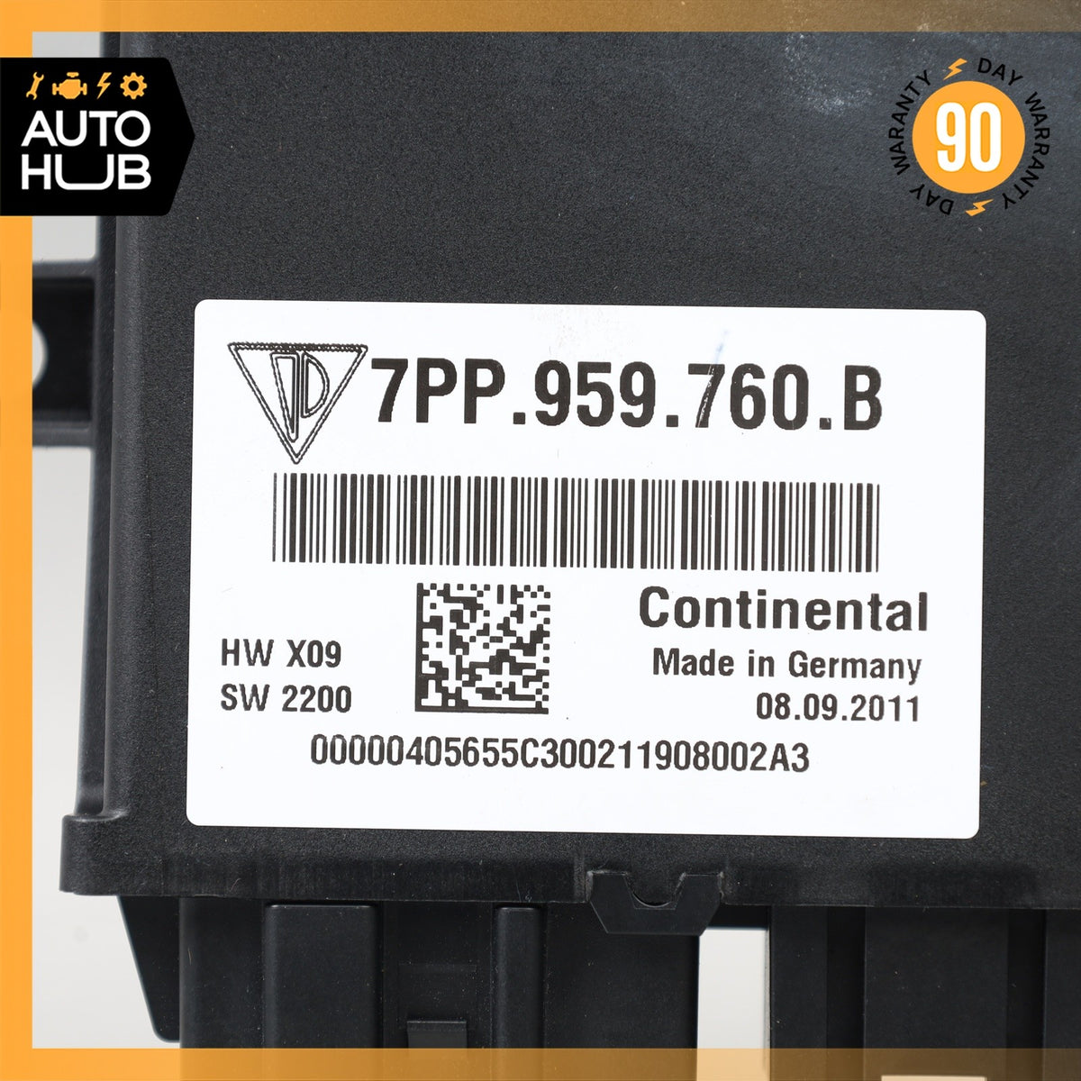 Porsche Cayenne 958 Front Left or Right Side Seat Control Module 7PP959760B OEM - photo 5