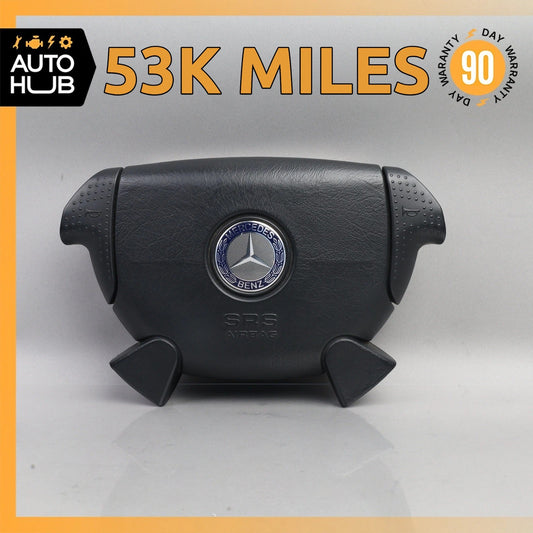 97-04 Mercedes R170 SLK230 SLK320 Steering Wheel Air Bag Airbag Black OEM 53k - photo 1