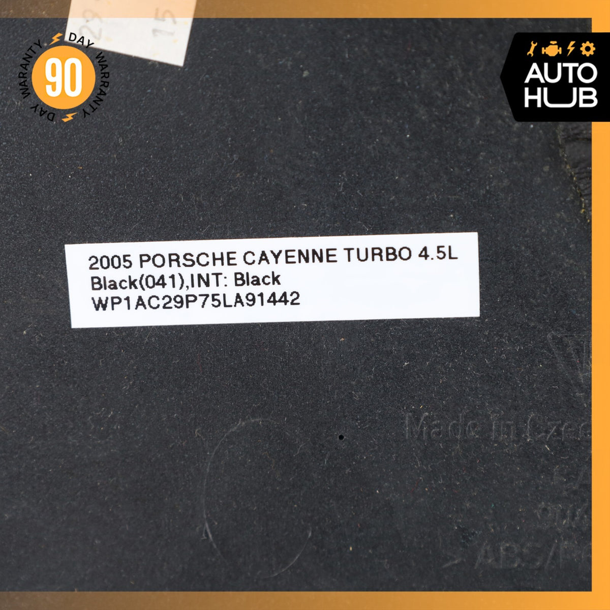 03-10 Porsche Cayenne 955 Turbo Left Driver Side Knee Panel Black OEM - photo 17