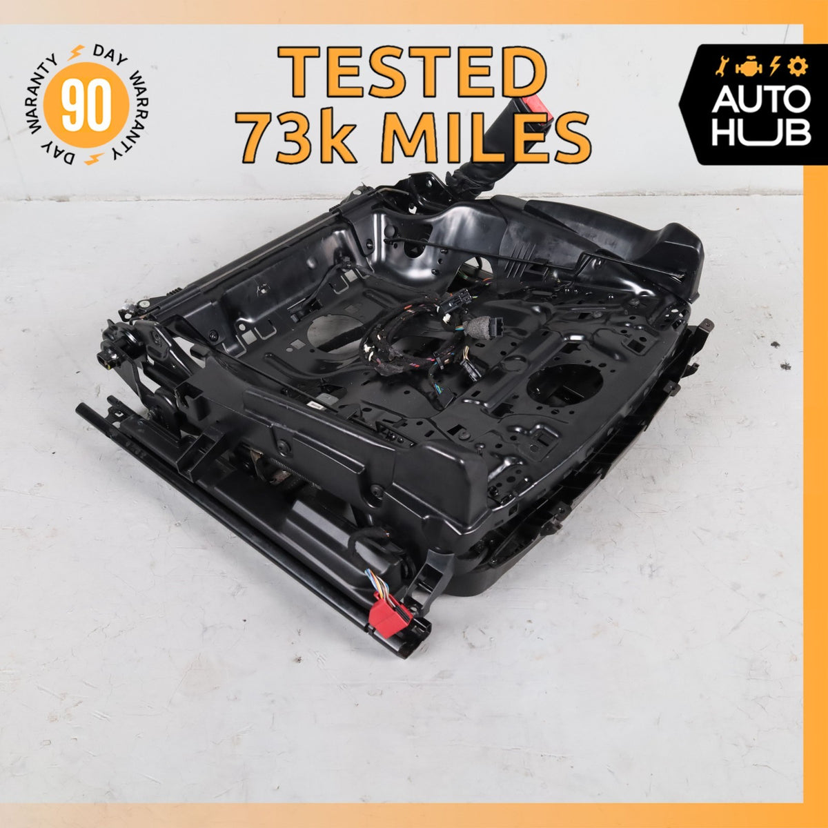 12-18 Bentley Continental GT GTC Lower Seat Track Rail Front Right Side OEM 73k - photo 1