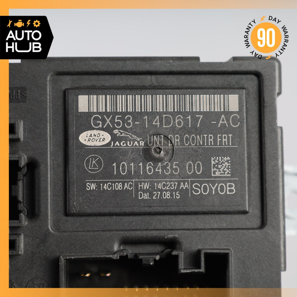 2014 Jaguar X152 F-Type Front Right Passenger Side Door Control Module Unit OEM - photo 7