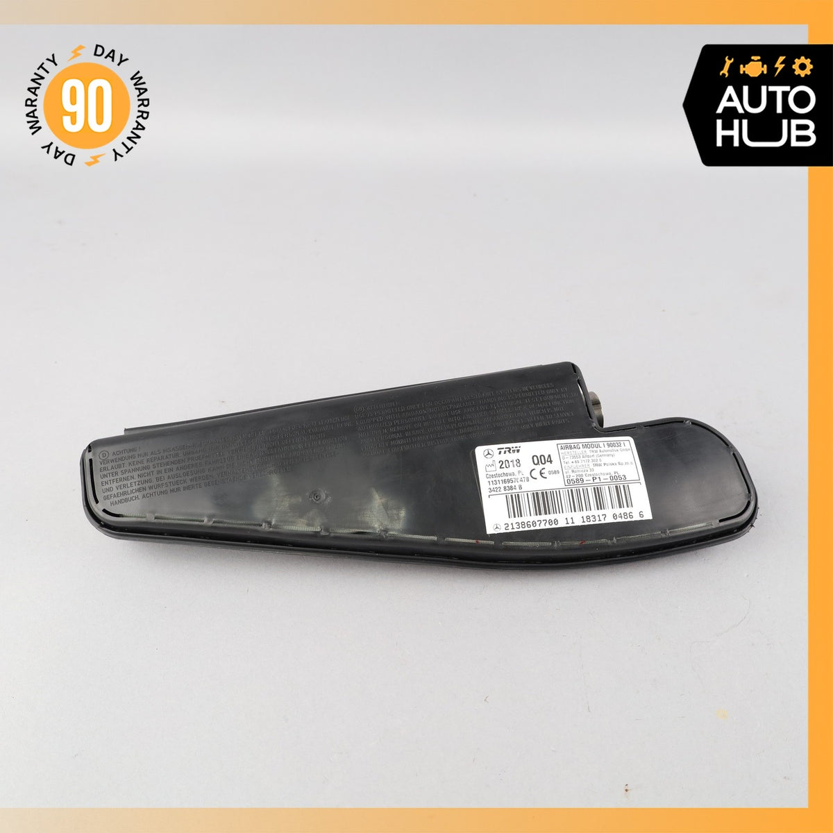 17-23 Mercedes W213 E300 E450 E53 AMG Front Left Driver Side Seat Airbag SRS OEM - photo 1