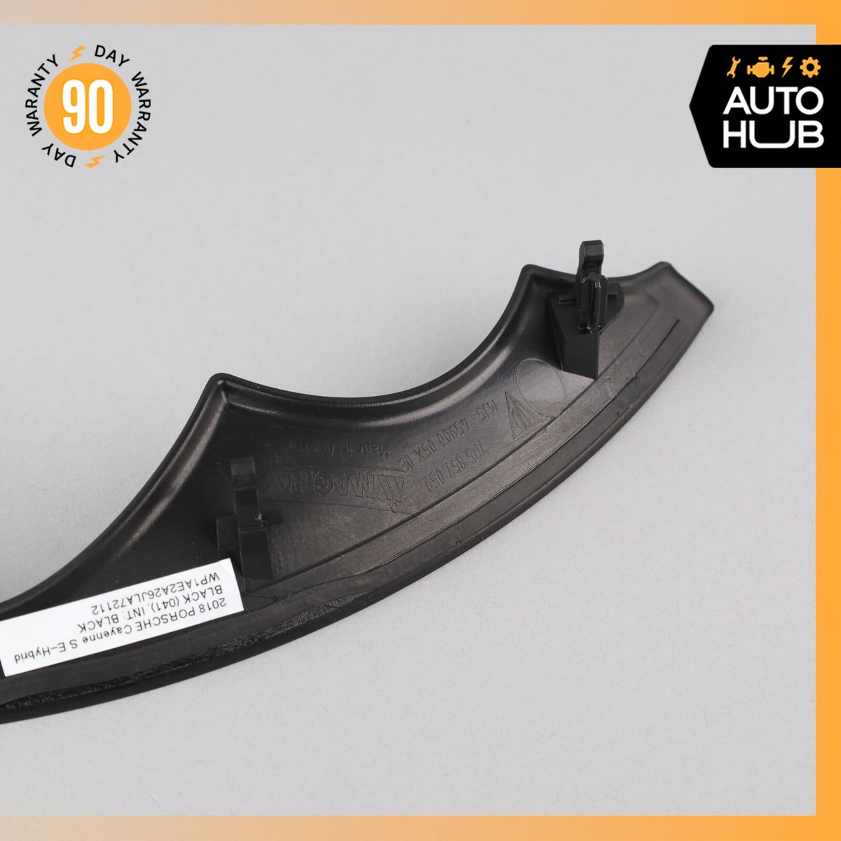 11-18 Porsche Cayenne 958 E-Hybrid Dashboard Instrument Cluster Upper Bezel OEM - photo 7