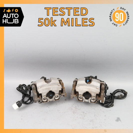 Mercedes W205 C300 C350e Rear Brake Caliper Calipers w/ Actuator Set OEM 50k - photo 1