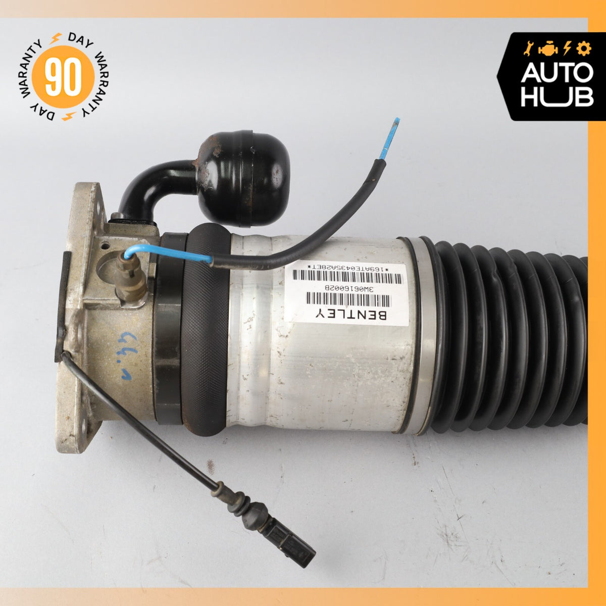 03-10 Bentley Continental GT Rear Right Air Ride Air Shock Strut OEM 73k - photo 7