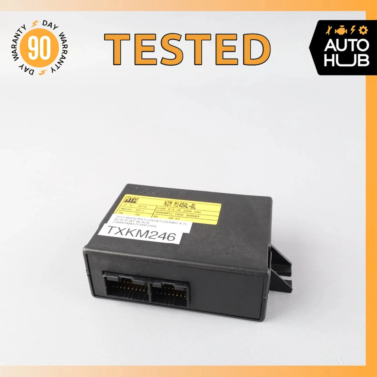 08-19 Maserati GranTurismo M145 Top Roof Control Module 259583 OEM - photo 1