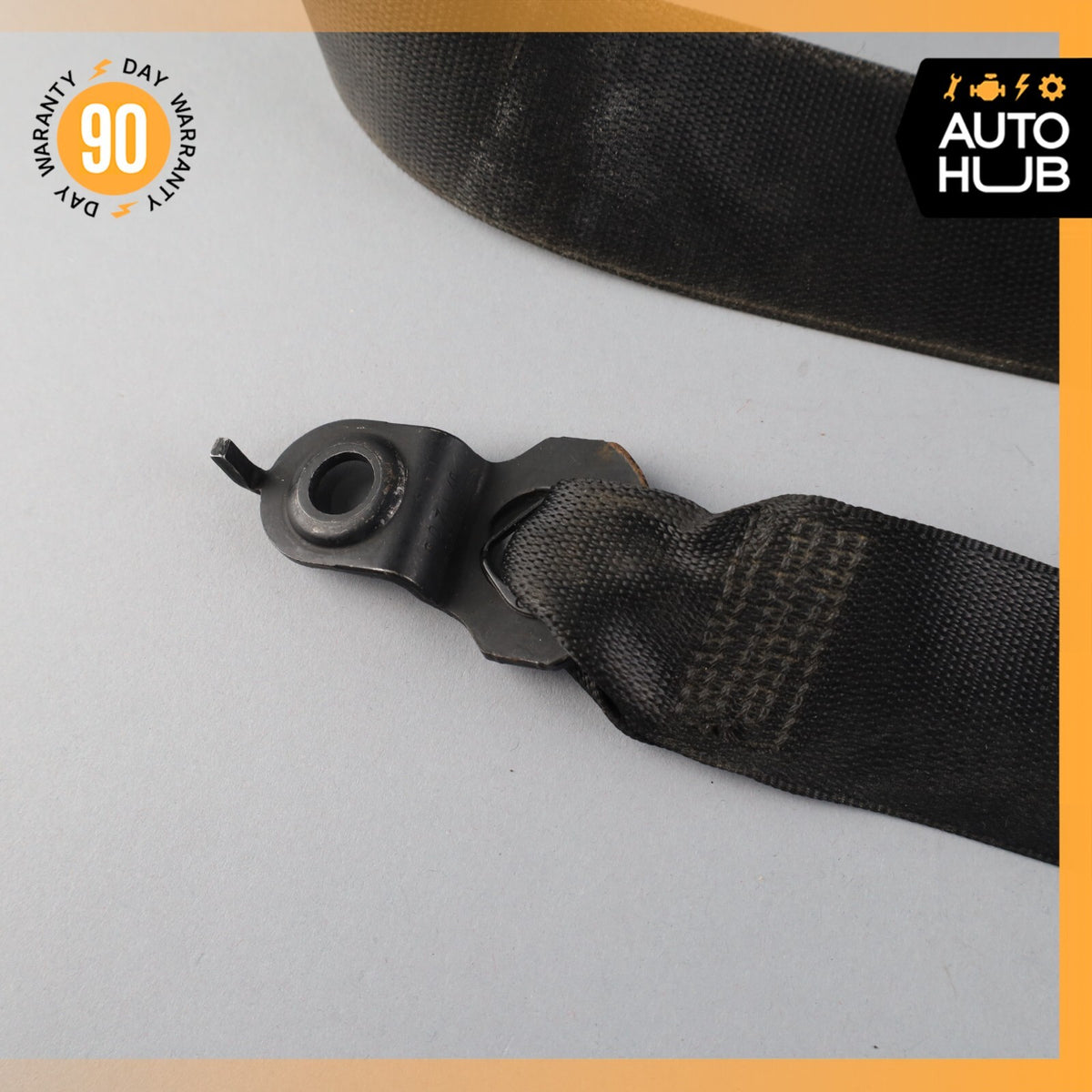 07-09 Mercedes W219 CLS550 E350 E550 Front Left Driver Side Seat Belt Black OEM - photo 9
