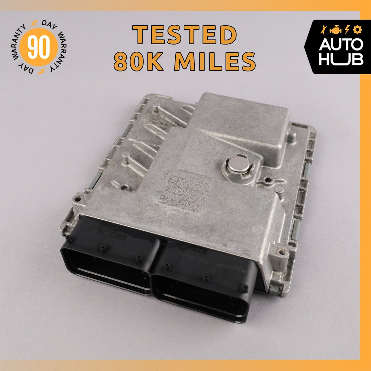 15-18 Audi D4 A8L ECM ECU Engine Control Module Computer 4H2907551A OEM 80k - photo 1