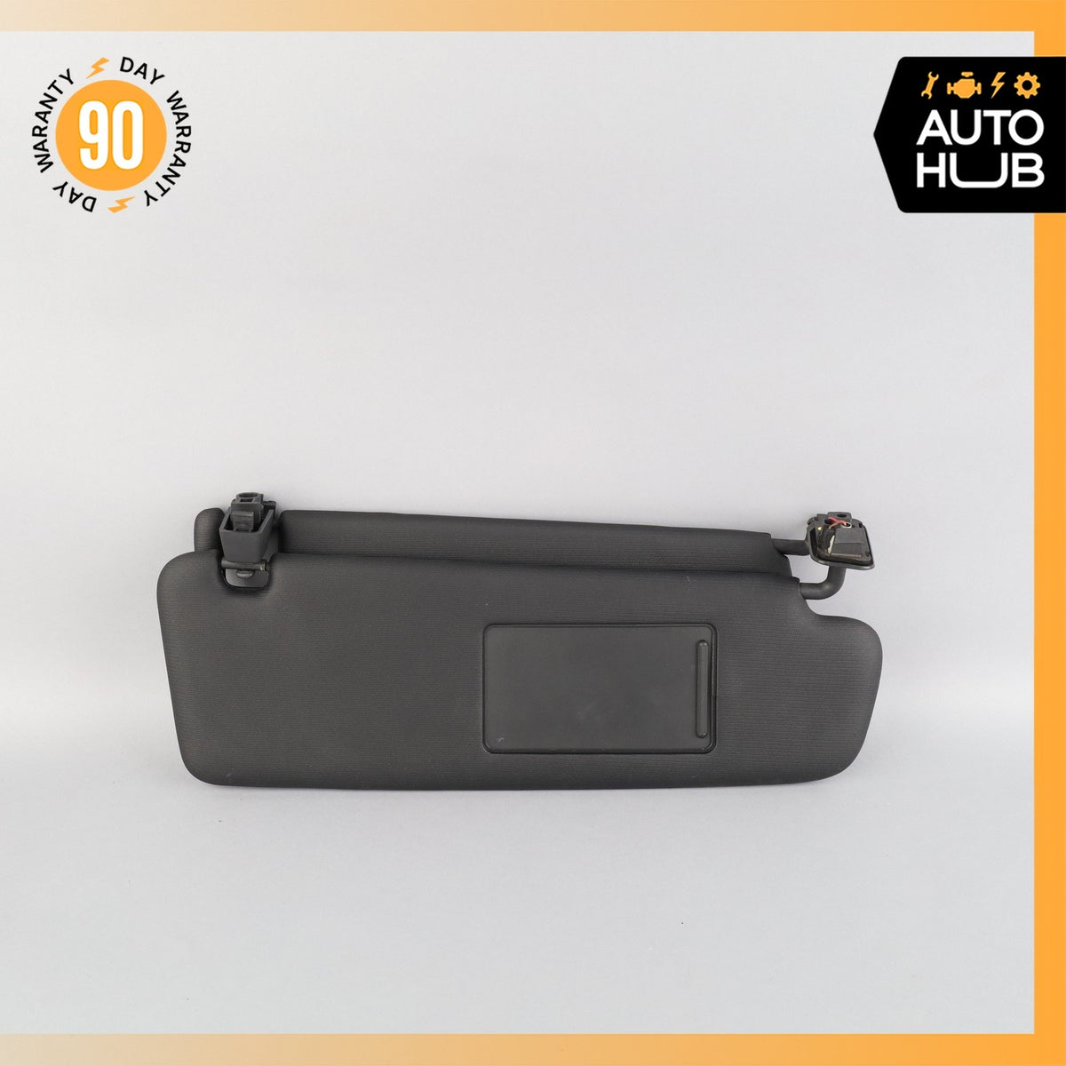 11-18 Porsche Cayenne 958 S Sun Visor Sunvisor Front Right Side Black OEM - photo 8
