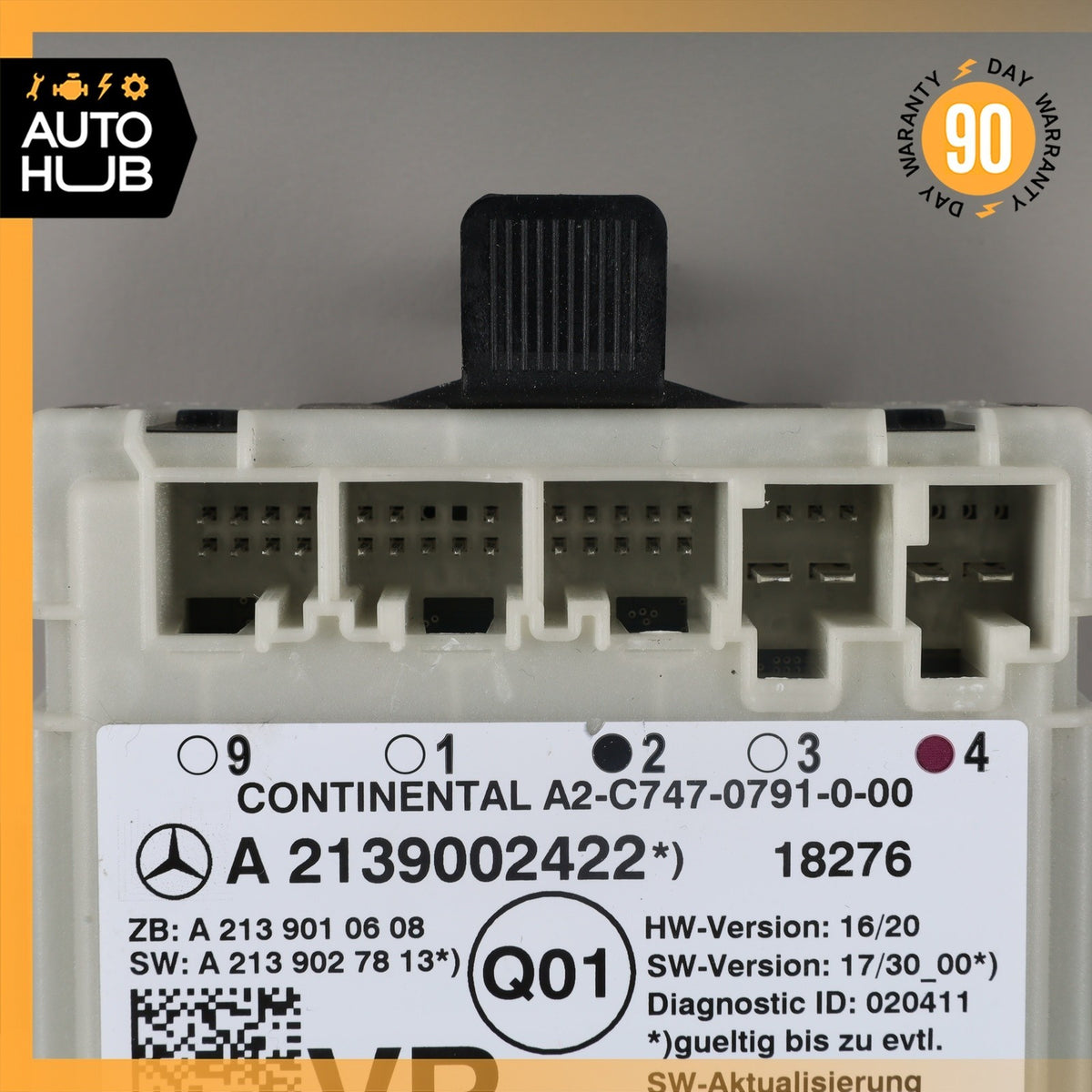 Mercedes W213 E300 Front Right Side Door Control Module 2139002422 OEM - photo 5