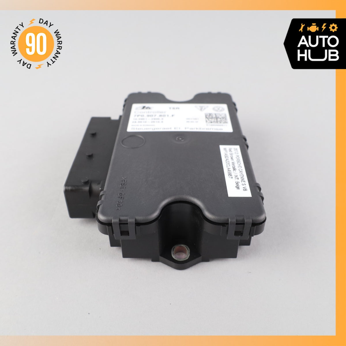 11-18 Porsche Cayenne 958 Electronic Parking Brake Control Module 7P0907801F OEM - photo 2
