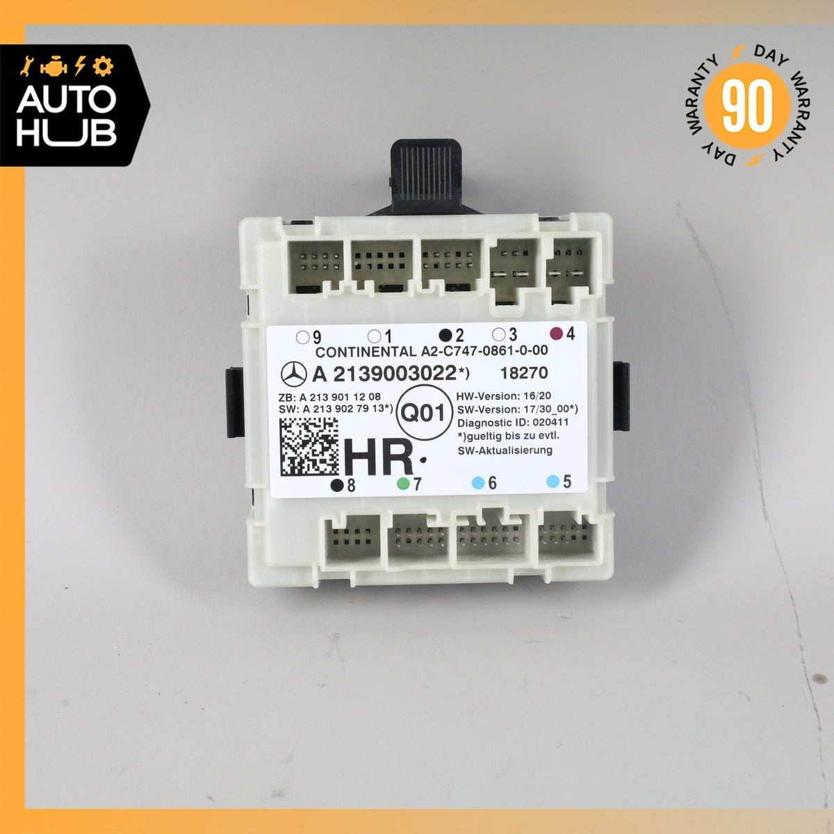 Mercedes W213 E300 Rear Right Side Door Control Module 2139003022 OEM - photo 2