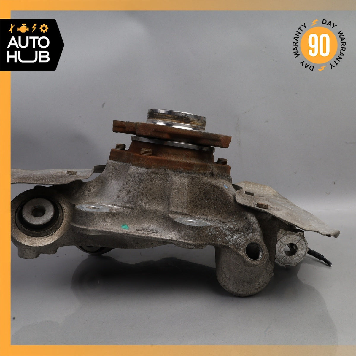 18-24 BMW G01 X3 Rear Right Passenger Spindle Knuckle Hub w/ Shield OEM - photo 7