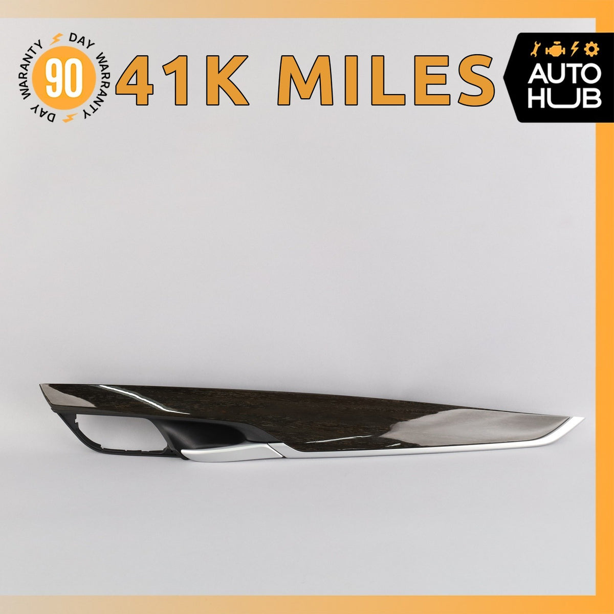 14-18 BMW F15 X5 Right Side Interior Door Handle w/ Trim OEM - photo 1