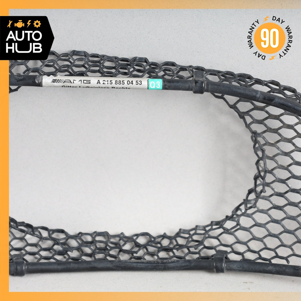 03-06 Mercedes W215 CL500 CL55 AMG Sport Front Right Side Bumper Mesh Grille OEM - photo 9