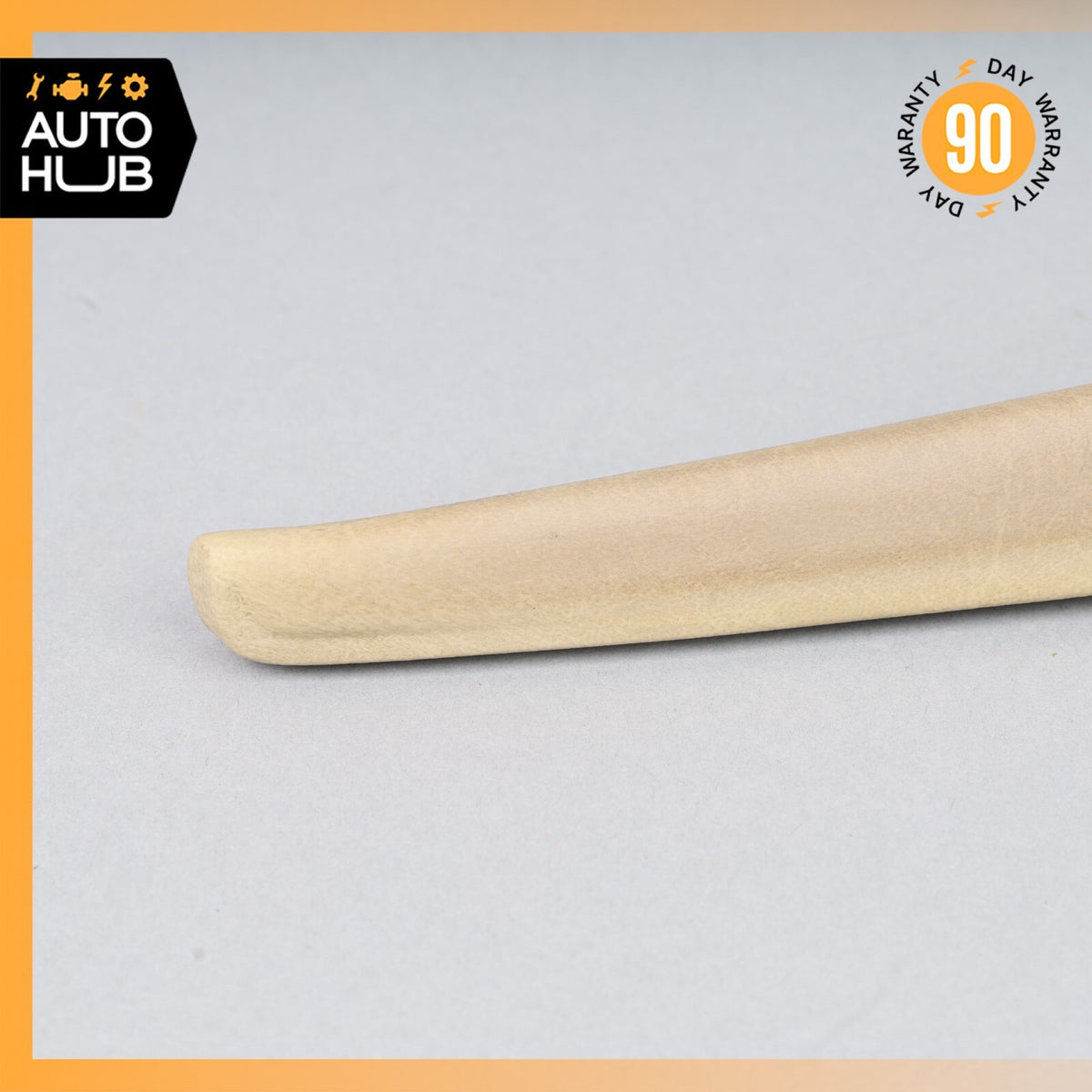 Mercedes W126 420SEL Front Right Door Window Panel Trim Beige OEM - photo 2