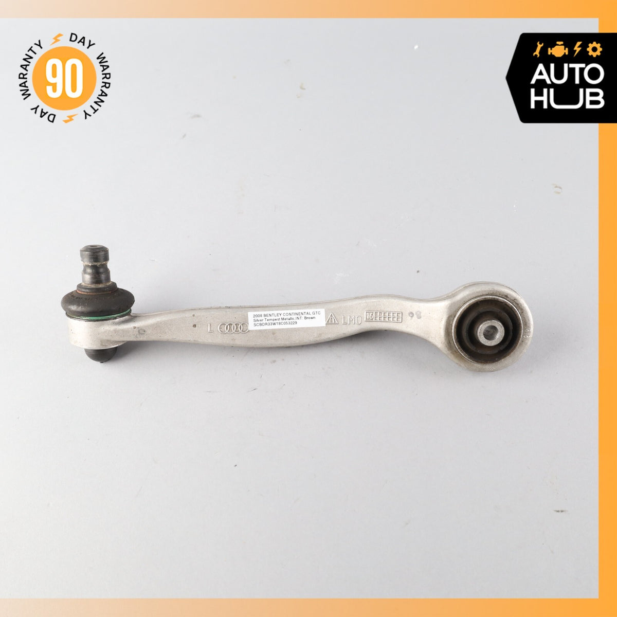03-18 Bentley Continental GTC GT Front Left Side Upper Control Arm OEM 46k - photo 4