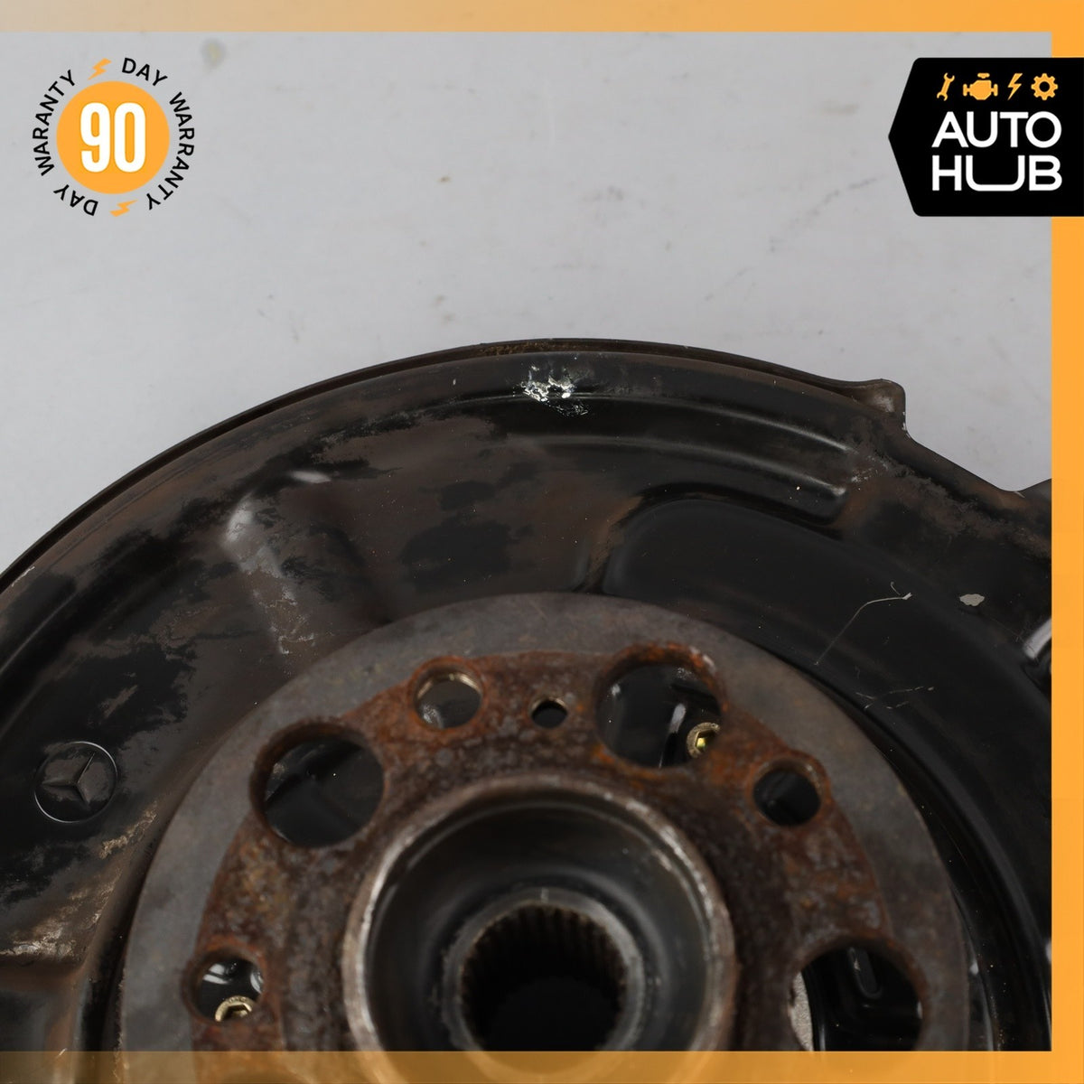 03-11 Mercedes W211 E63 CLS55 AMG Rear Left Spindle Knuckle Hub OEM - photo 4