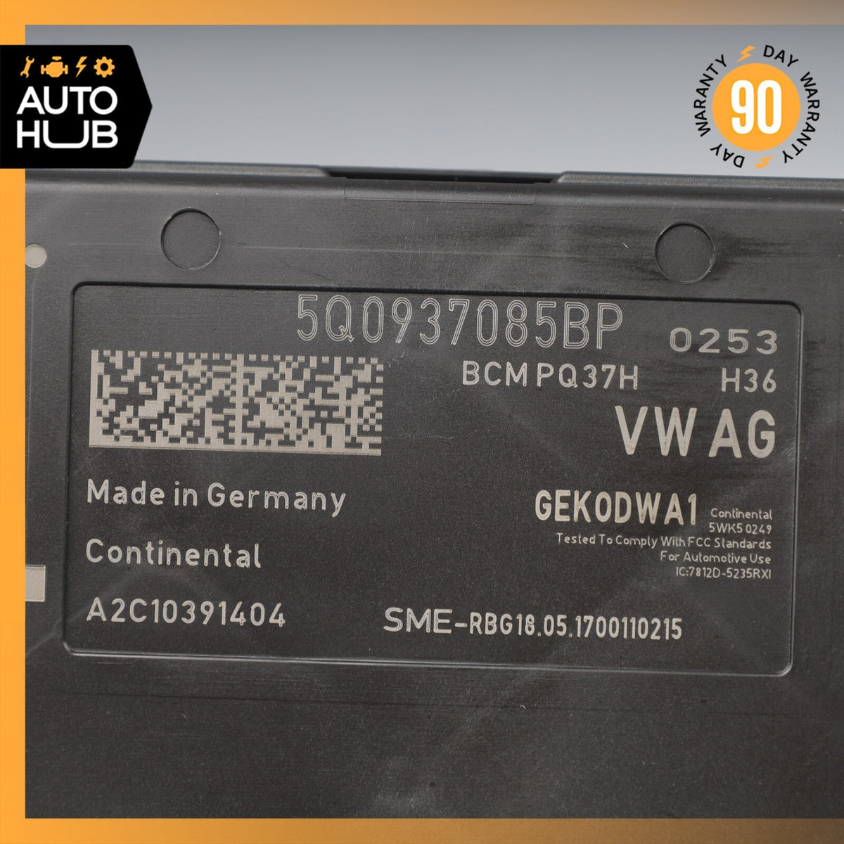 2018 Audi TT Onboard Power Supply Control Module Unit OEM 54k - photo 10