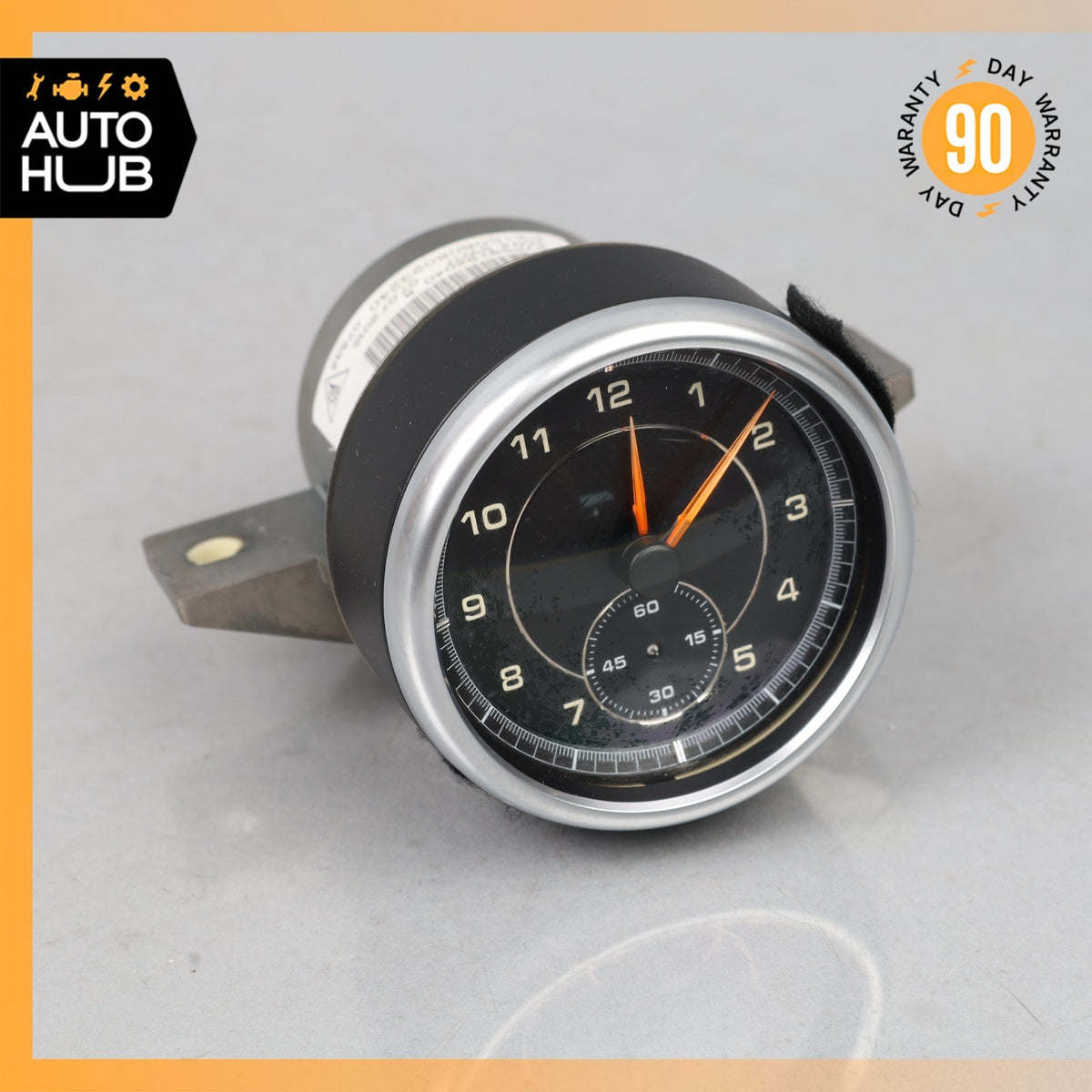 11-24 Porsche Cayenne GTS 958 Center Dashboard Chrono Clock OEM - photo 2