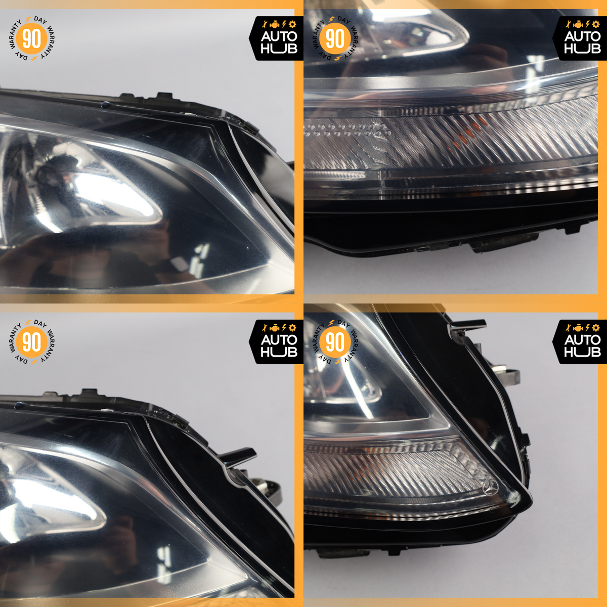 15-18 Mercedes W205 C300 C400 Right Side Halogen Headlight Lamp OEM - photo 19