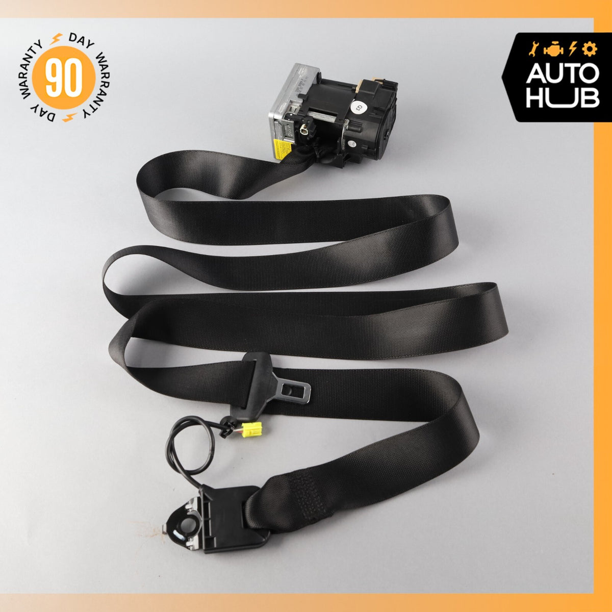 07-12 Mercedes R230 SL550 SL55 AMG Right Side Seat Belt Retractor Black OEM - photo 2