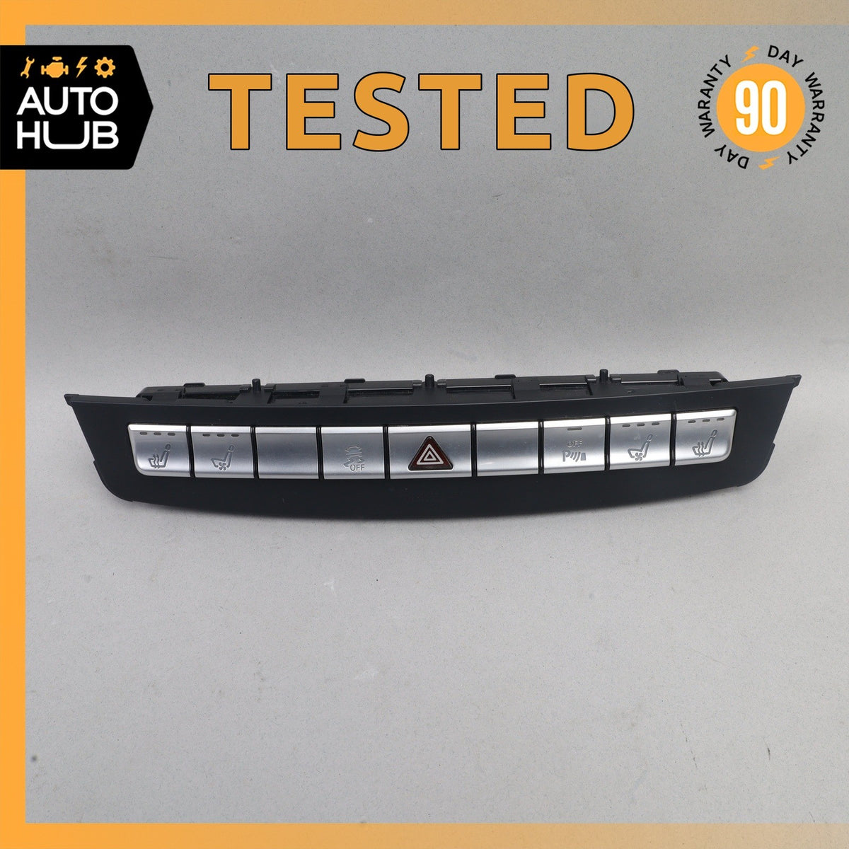 12-16 Mercedes X166 GL350 Center Dashboard Hazard Control Switch OEM - photo 1