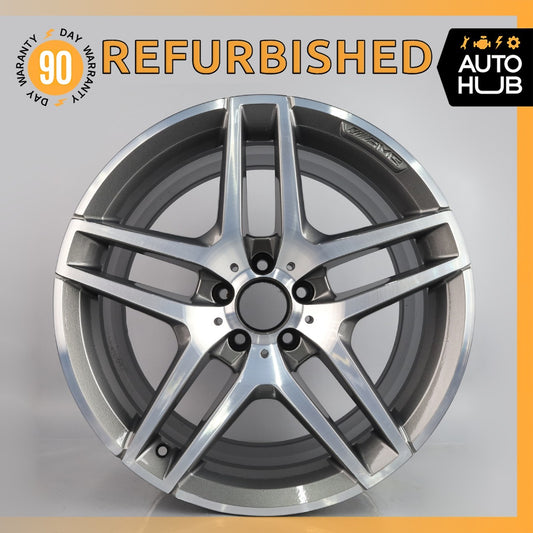 Mercedes W222 S550 S63 AMG 9.5 x 19 19" Rear Wheel Rim 2224010100 OEM - photo 1