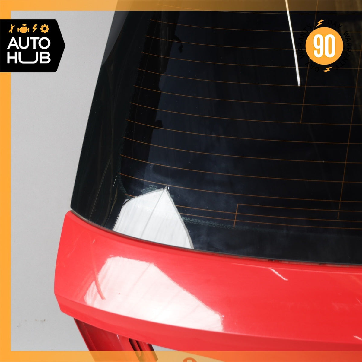 16-18 Audi 8V A3 E-Tron Trunk Lid Liftgate Tailgate Hatch Shell Red OEM 78k - photo 5