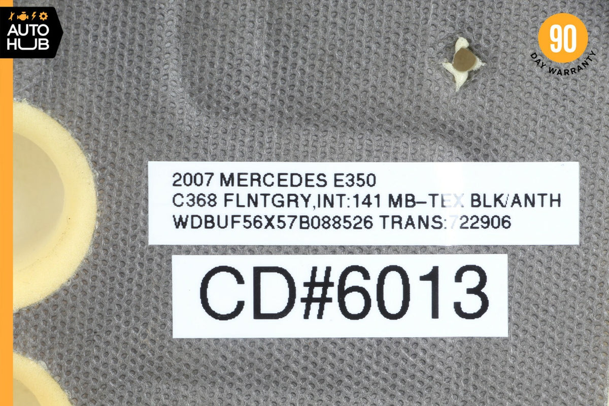 07-09 Mercedes W211 E350 E320 Seat Cushion Bottom Lower Front Right Side OEM - photo 11