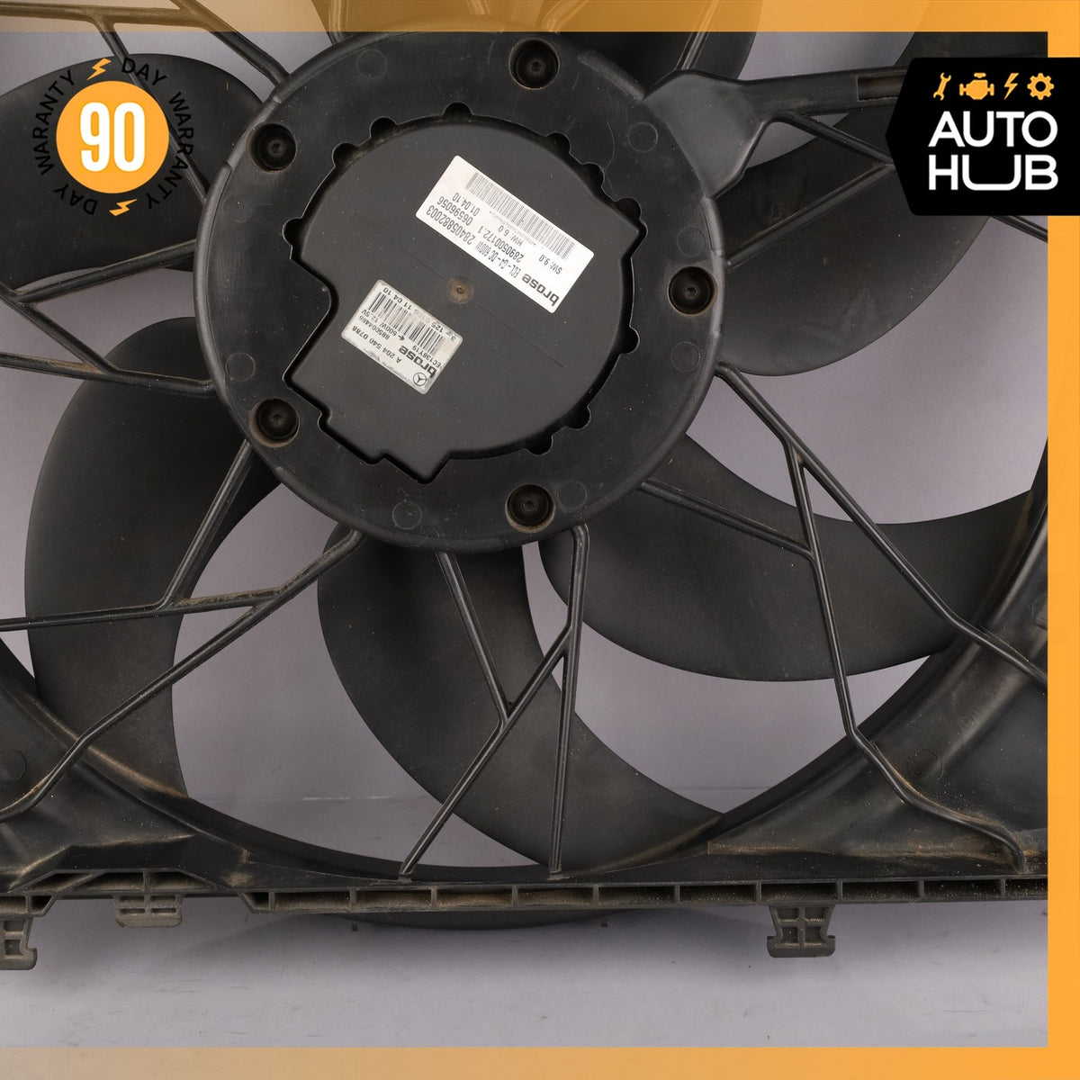 08-20 Mercedes W207 E550 C250 Engine Radiator Cooling Fan Motor Assembly OEM - photo 14
