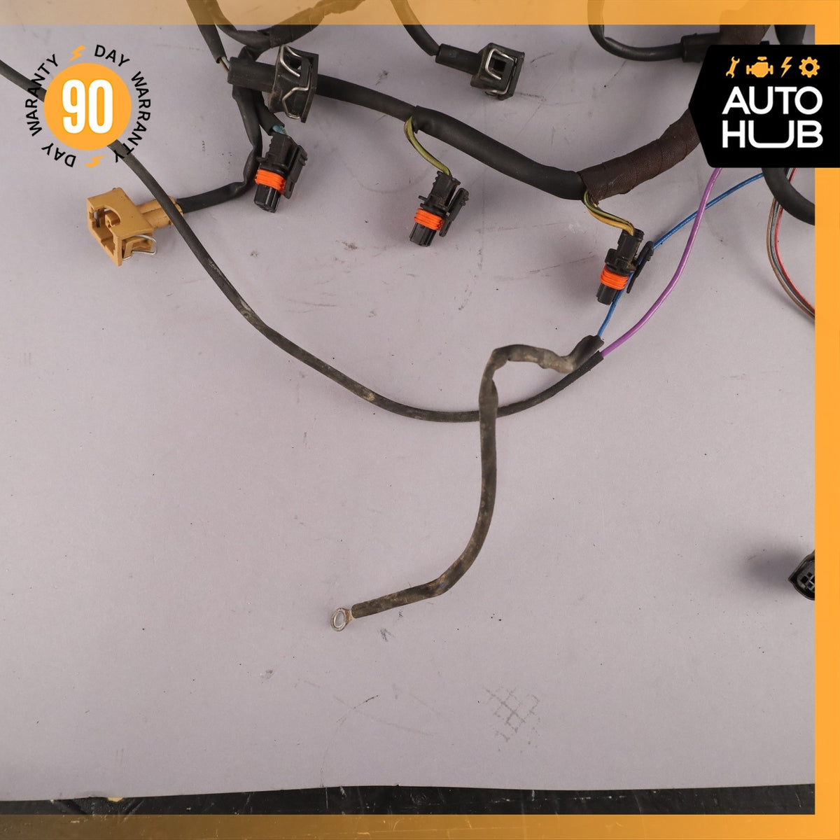 99-02 Mercedes R129 SL500 Engine Motor Cable Wire Wiring Harness 1295409433 OEM - photo 11