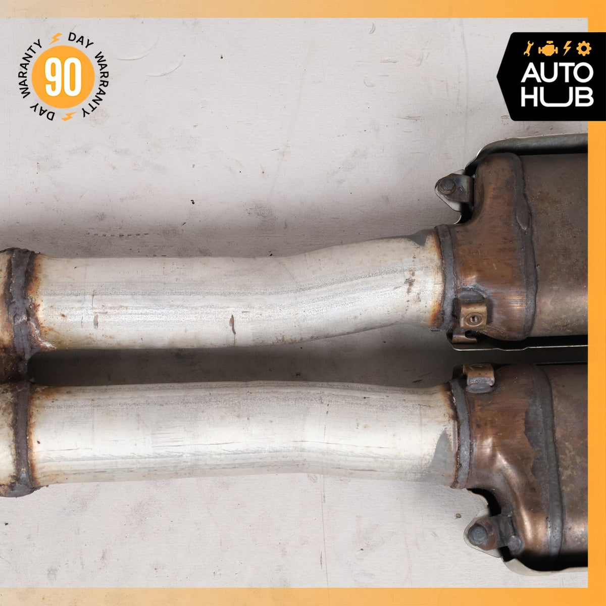 14-19 Chevrolet Corvette C7 Exhaust Mid Pipe Center Resonator Silencer OEM 32k - photo 5