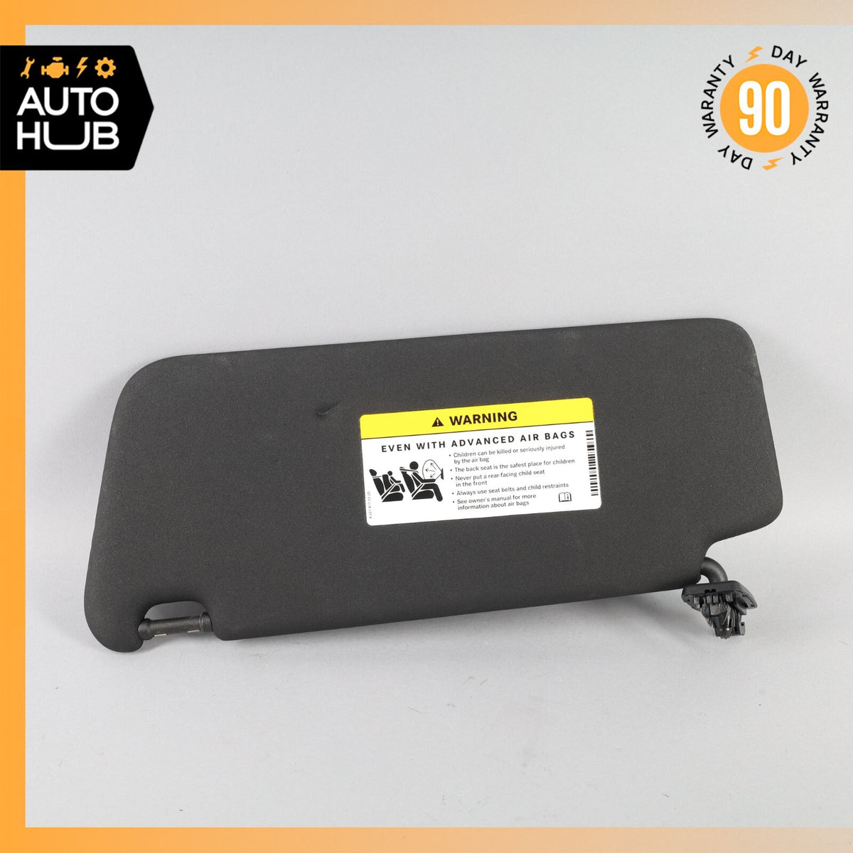 Mercedes W207 E350 C250 Coupe Right Side Sun Visor Shade Sunvisor 2078100410 OEM - photo 2