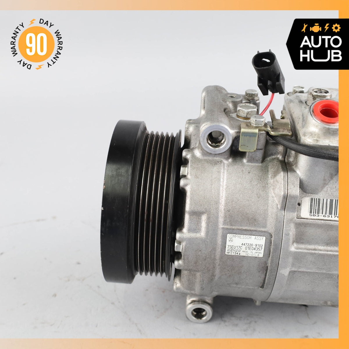 03-06 Mercedes R230 SL500 SL55 AC A/C Air Conditioning Compressor 0012300211 OEM - photo 4