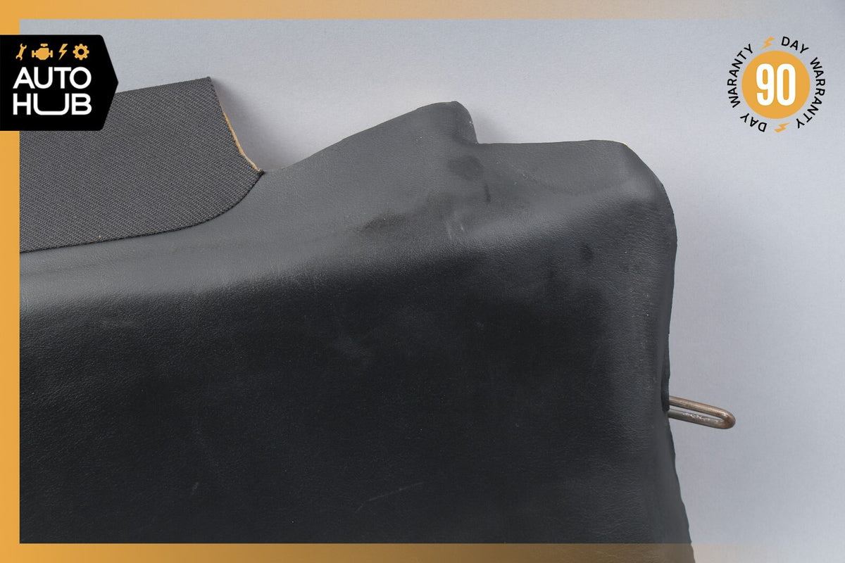 02-04 Mercedes W203 C32 AMG Rear Right Side Top Upper Seat Bolster Black OEM - photo 2