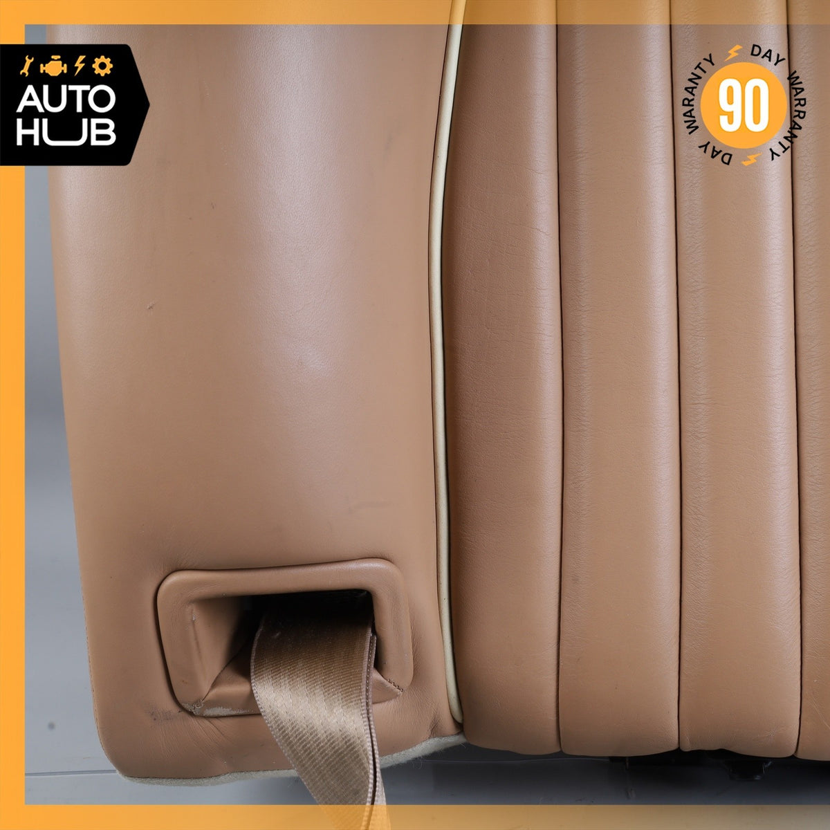 00-02 Bentley Arnage Rear Left Top Upper Seat Cushion OEM 50k - photo 3