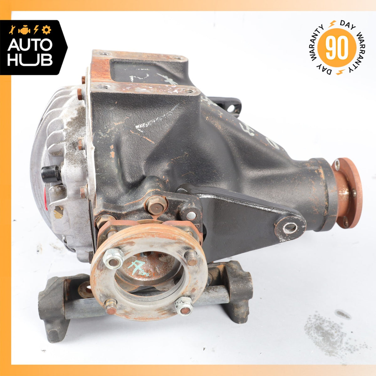 00-04 Aston Martin DB7 Vantage Auto Rear Differential Diff Axle Carrier 3.06 20k - photo 9