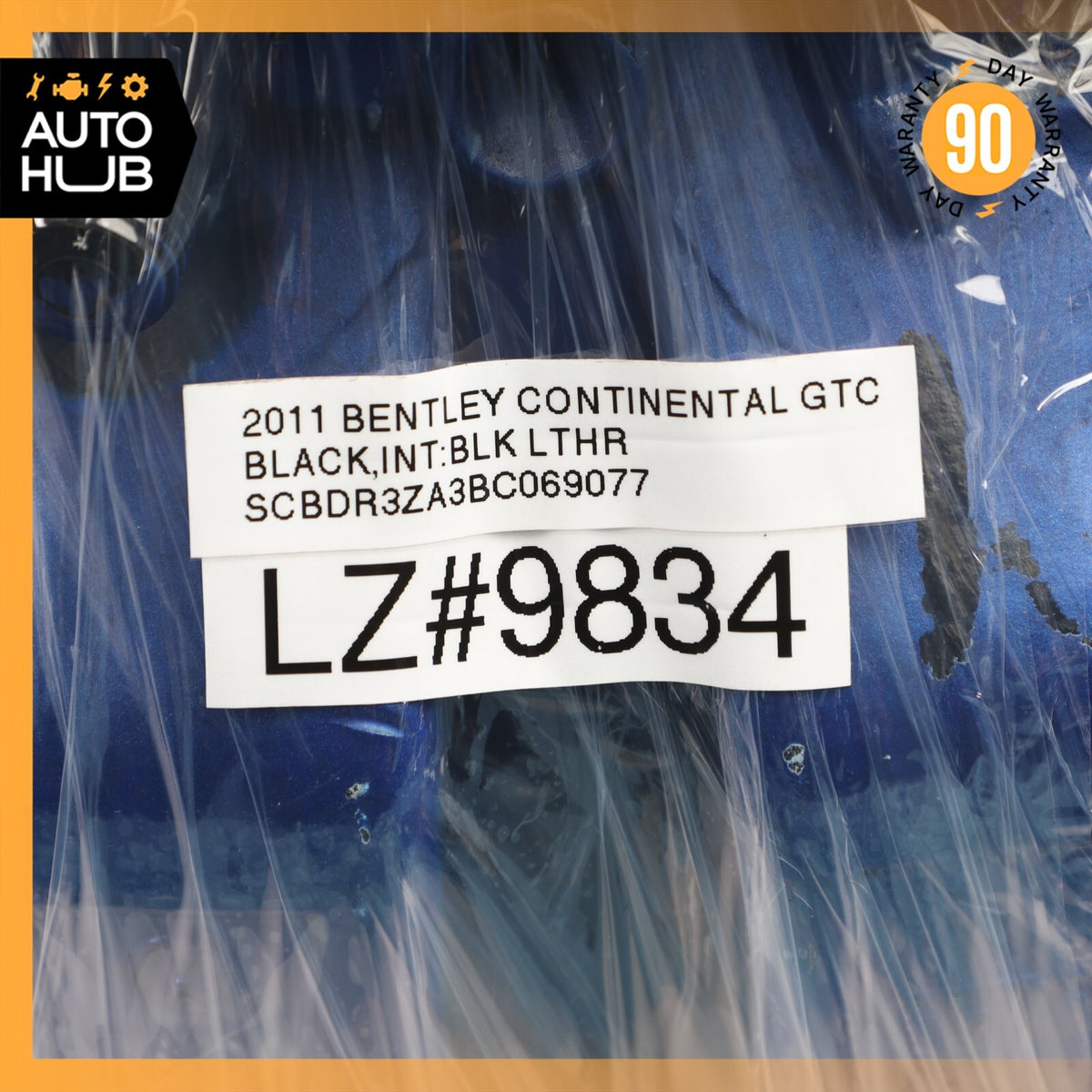 Bentley Continental GTC Rear Right & Left Side Brake Caliper w/ Actuator Set 59k - photo 22