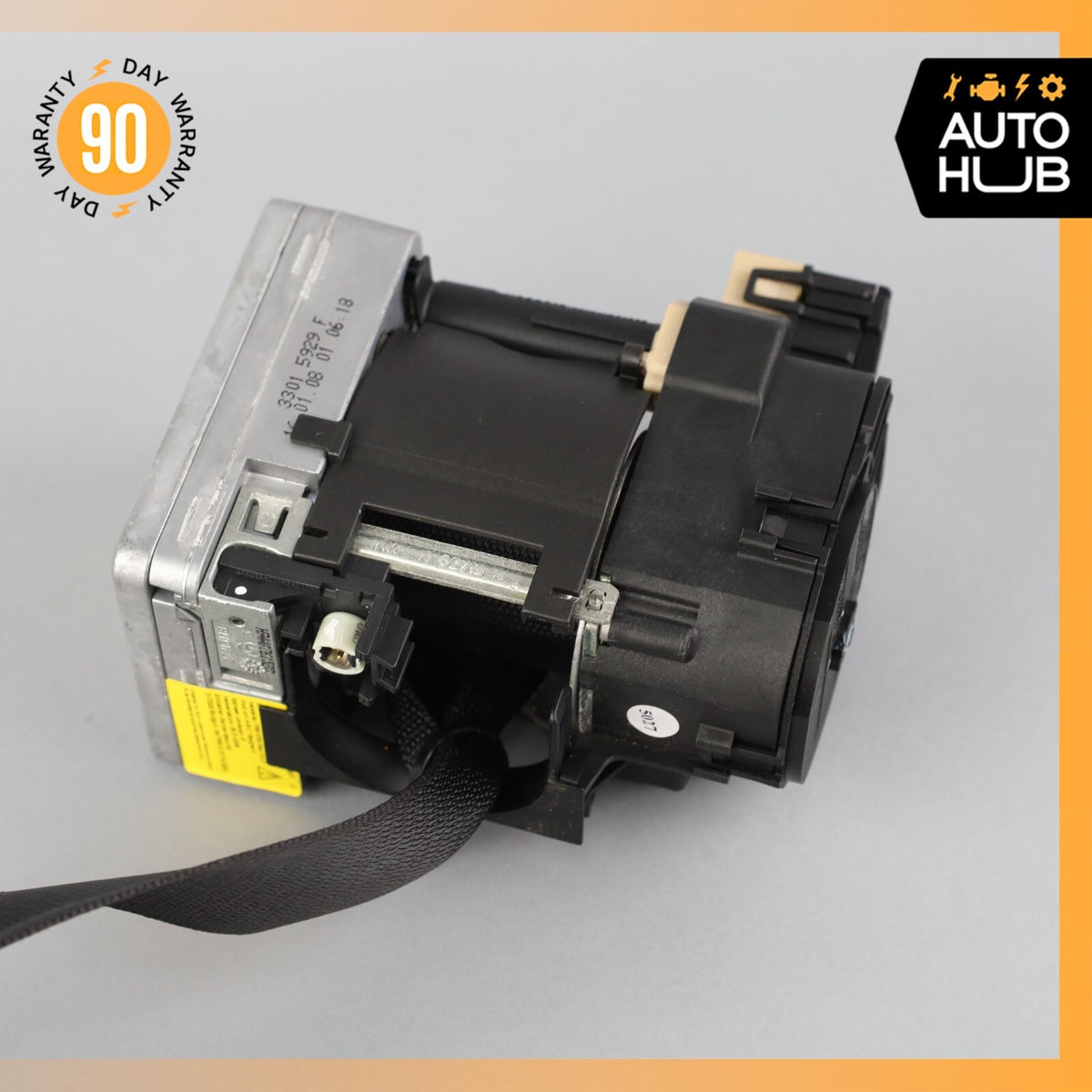07-12 Mercedes R230 SL550 SL55 AMG Right Side Seat Belt Retractor Black OEM 81k - photo 3