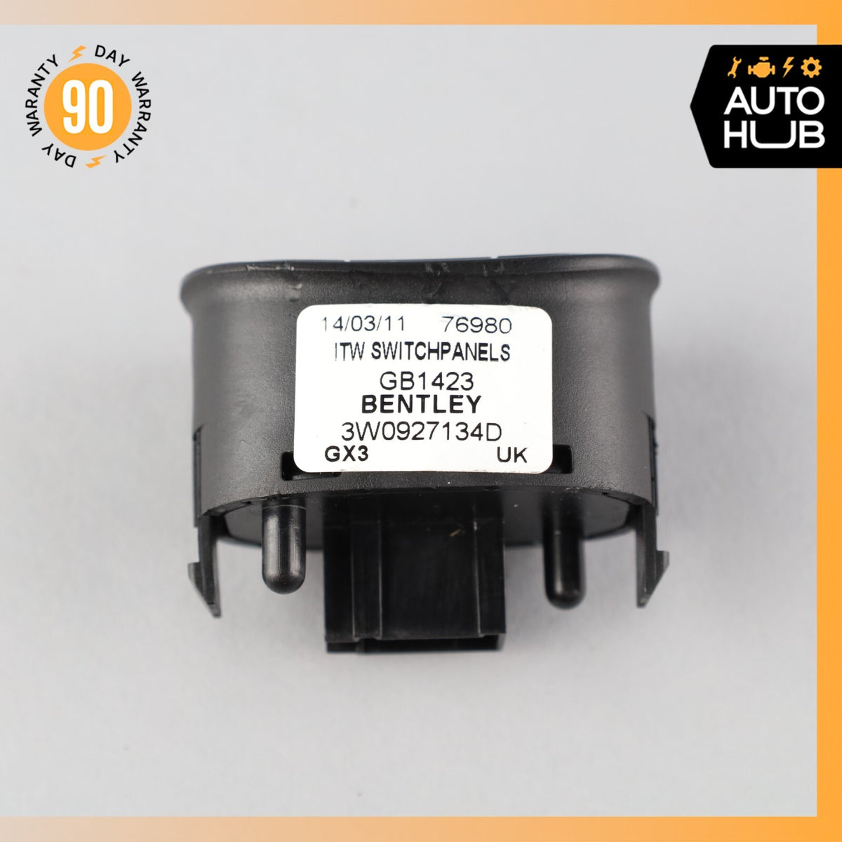 03-12 Bentley Continental GT GTC Flying Spur ESP PDC Button Switch Control OEM - photo 7