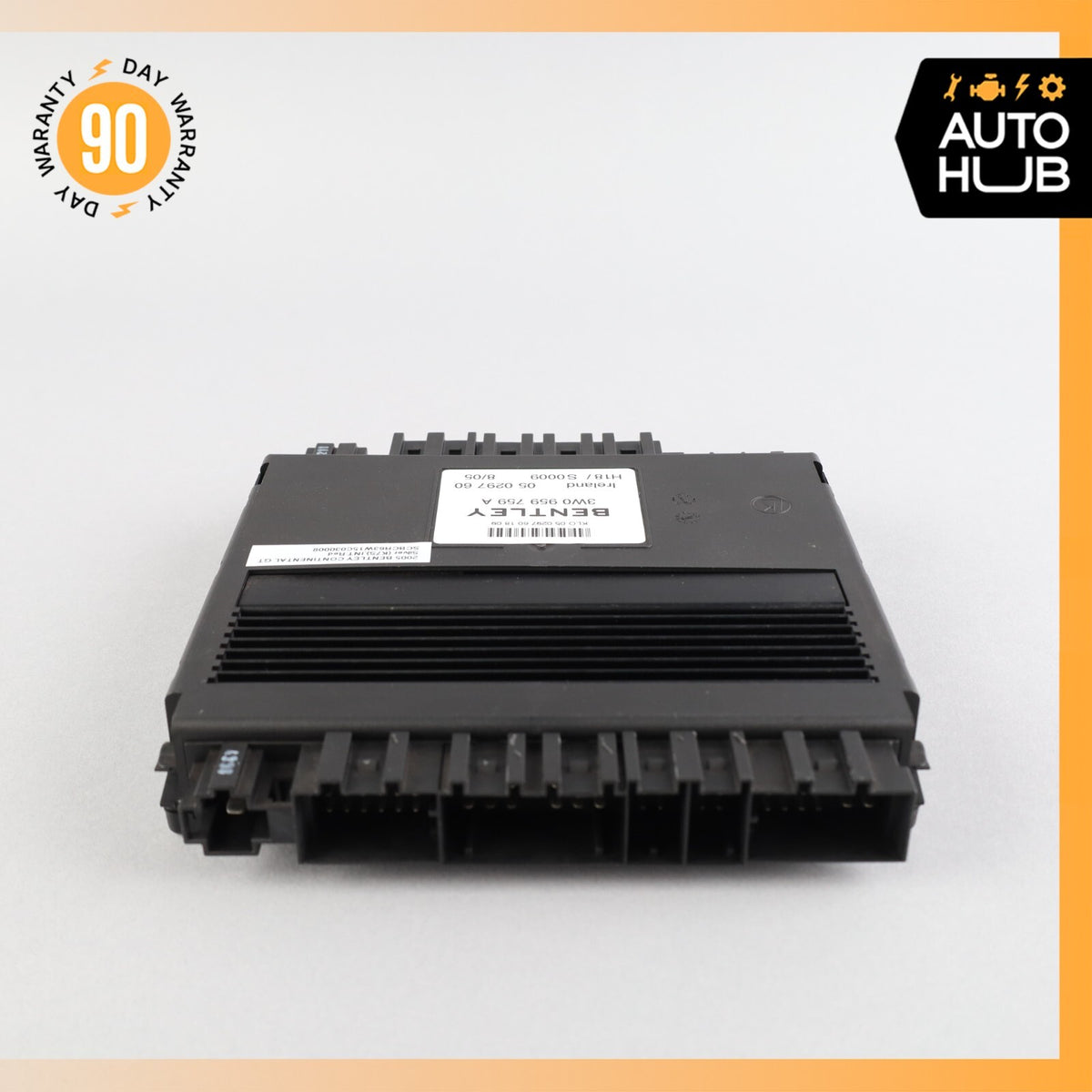 03-11 Bentley Continental GT GTC Front Right Side Seat Control Module OEM 73k - photo 4