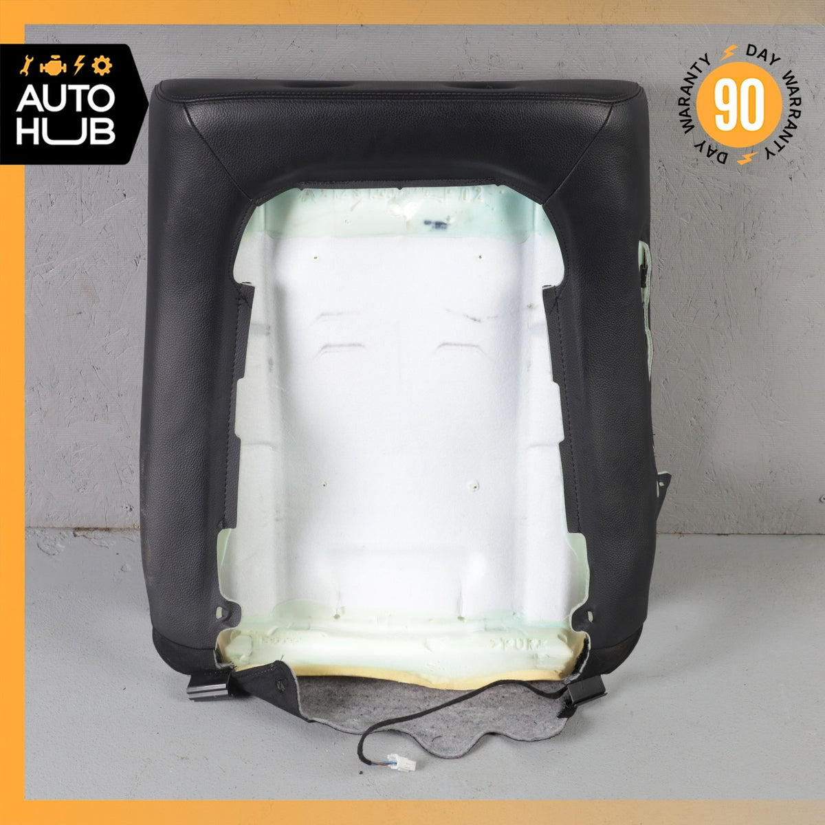10-13 Mercedes W212 E350 E400 Front Right Seat Cushion Top Upper Black OEM - photo 12