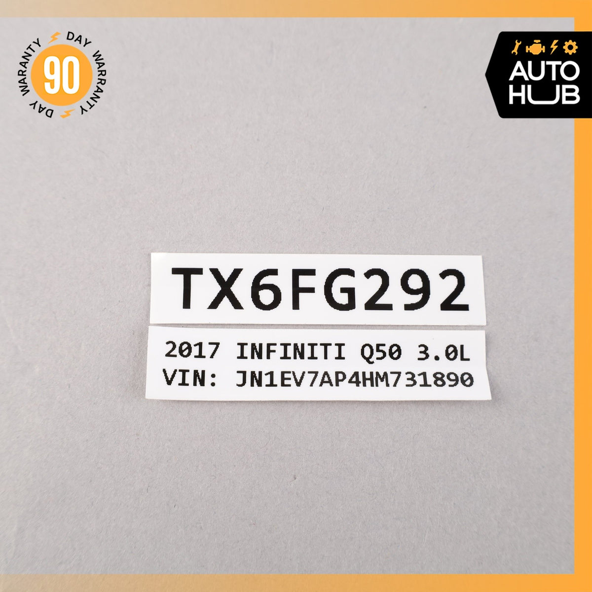 16-18 Infiniti Q50 Q60 ECU Engine Control Module Unit OEM 54k - photo 11