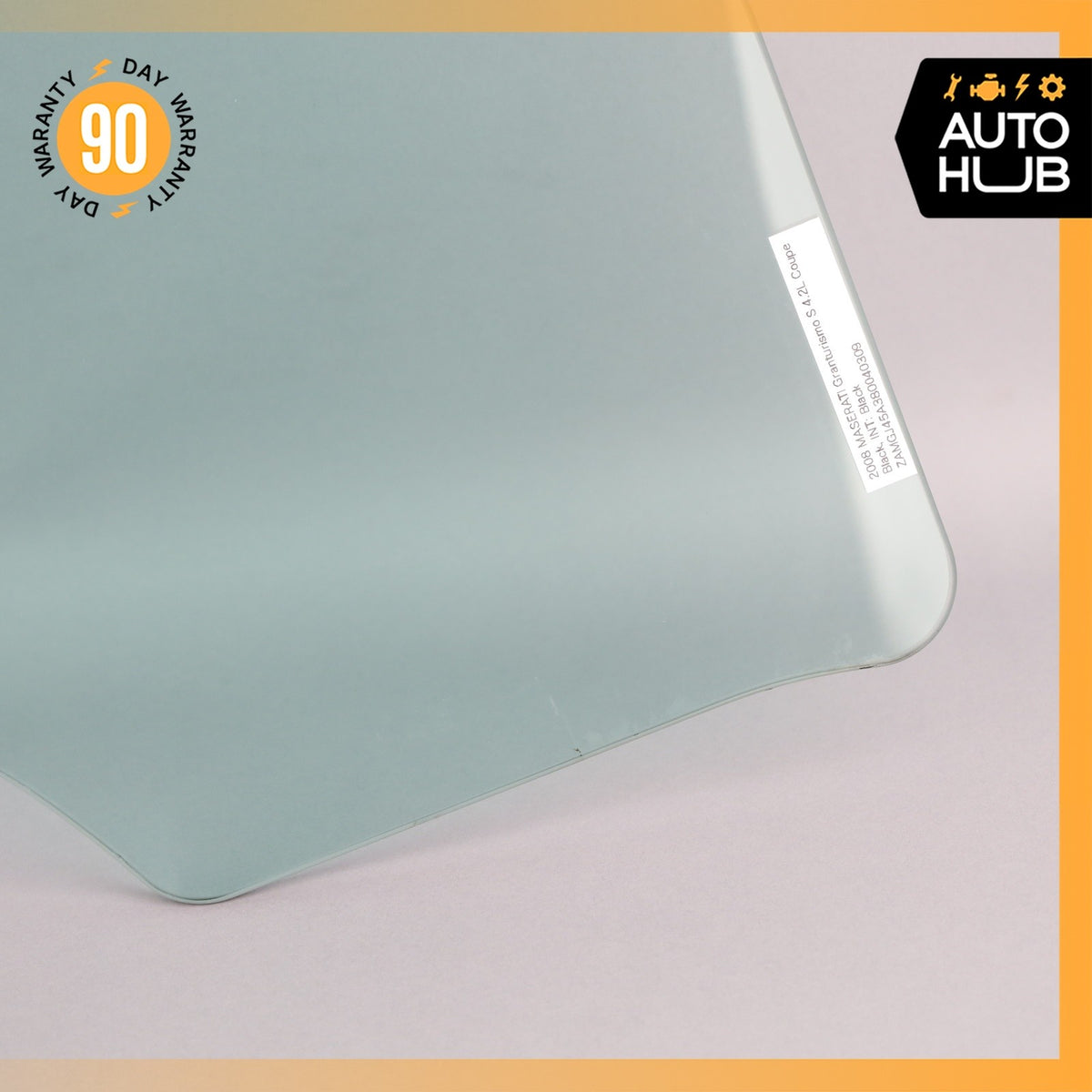 08-19 Maserati GranTurismo M145 Door Window Glass Front Left Driver Side OEM - photo 18