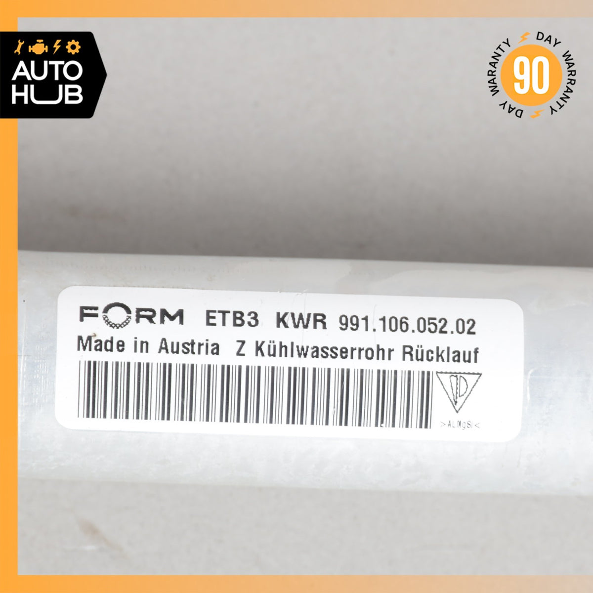 Porsche 991 911 C2S C4S Turbo GT2 GT3 Engine Coolant Return Hose Pipe OEM 24k - photo 7