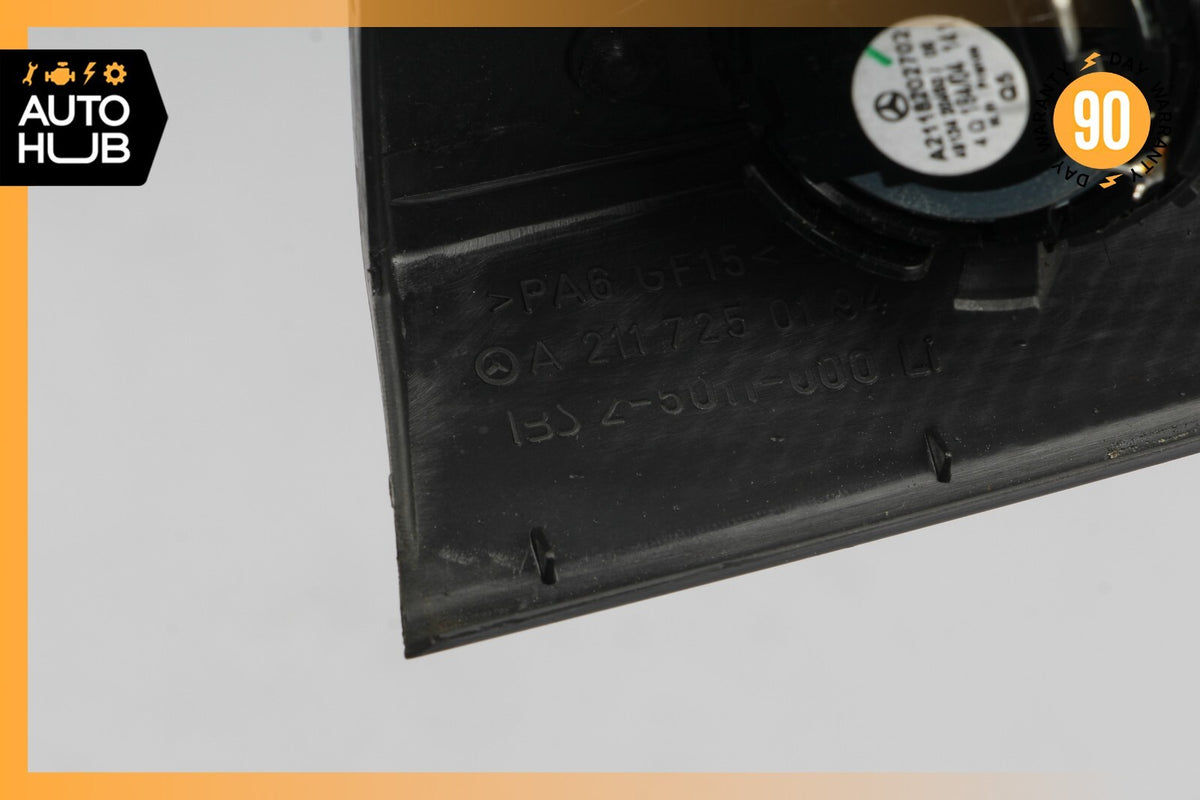 03-06 Mercedes W211 E55 AMG E350 Tweeter Speaker Cover Left Driver Side Black - photo 10